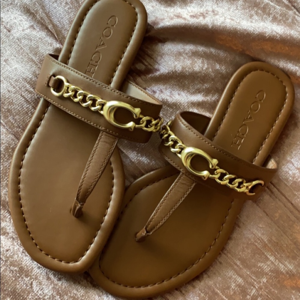 Coach sandals